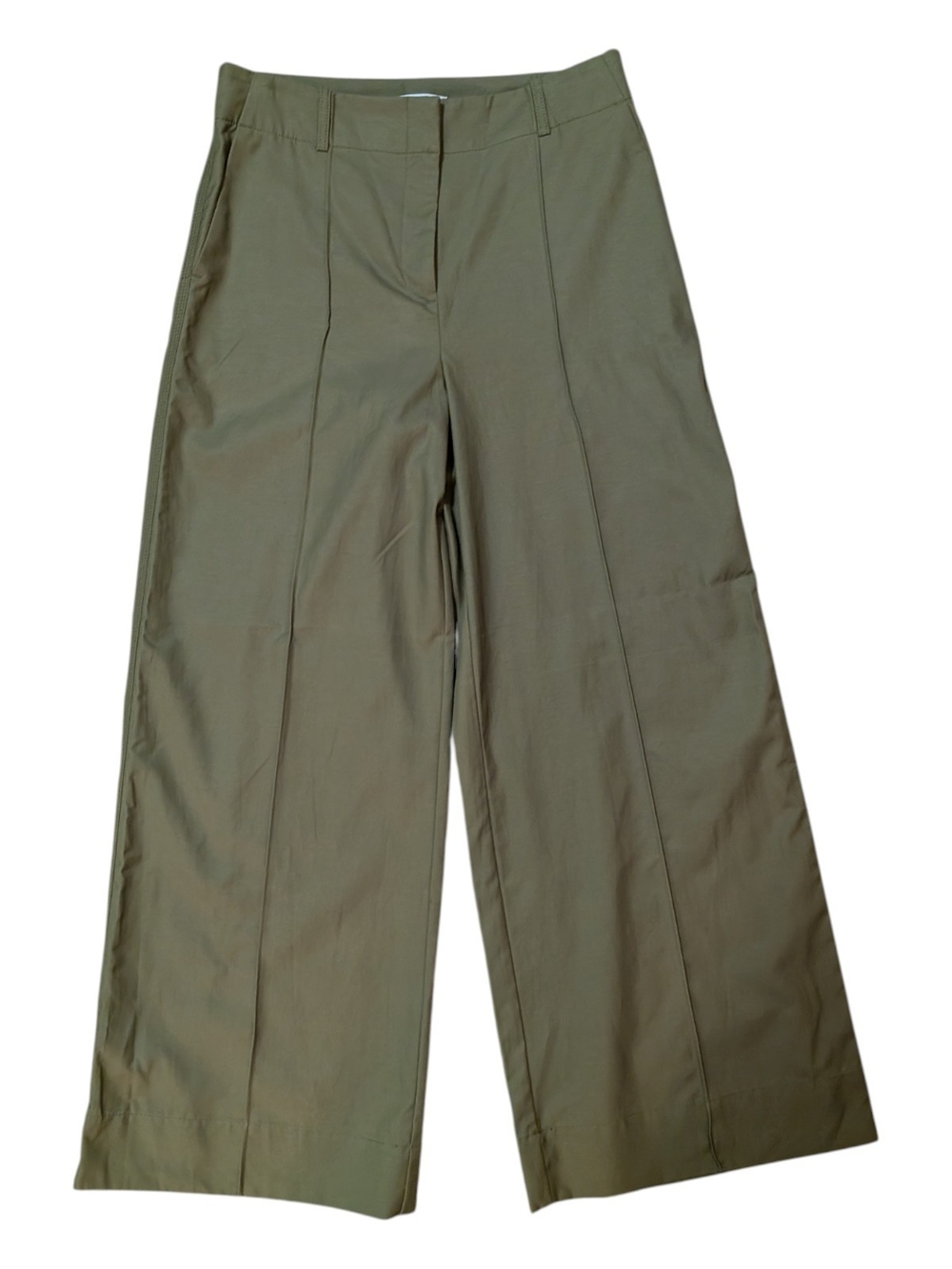 Loft Wide Leg Women’s Pants in Olive Green